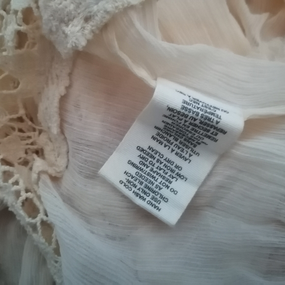 Free People Lace Therapy Crochet Midi Skirt NWT - Picture 8 of 12